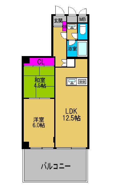 ◆ダイアパレス順慶町◆《5F》